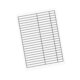 Školní podložka papírová A4, linka 8mm/12mm