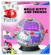 3D Puzzle-Ball: Hello Kitty 72 dílků