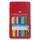 Faber - Castell Pastelky trojhranné Grip 2001 - plechová krabička 12 ks