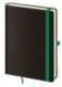 Zápisník Black Green linkovaný L
