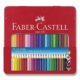 Faber - Castell Pastelky trojhranné Grip 2001 - plechová krabička 24 ks
