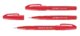 Popisovač Pentel Touch Brush - červený