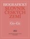 Biografický slovník českých zemí Go-Gz