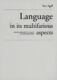 Language in its multifarious aspects (e-kniha)
