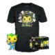 Funko POP Tee: DC Comics - Joker BlackLight special edition (velikost trička XL)