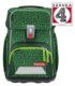 Školní aktovka BASIS, Green Graphics - 4 dílný set, AGR certifikát