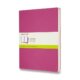 Sešity Moleskine Cahier, XL, čisté, 3 ks - tm. růžové