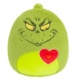 Squishmallows Fuzzamallows Grinch se srdíčkem