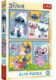 Puzzle Lilo & Stitch Se Stitchem není nuda 2x70 dílků