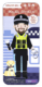 Cestovní magnetické puzzle Policista