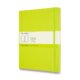 Zápisník Moleskine - tvrdé desky, XL, čistý - limetka
