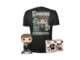 Funko POP Tee: Star Wars Mandalorian - Luke with Child (velikost L)