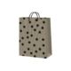 Dárková taška malá - Černé puntíky (17,8 × 9,8 × 22,9 cm)
