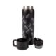 Černá termoláhev s hrnkem 500 ml