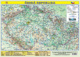 Česká republika Mapa A3 lamino