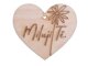 Dřevěné srdíčko Miluji tě