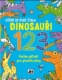 Kniha aktivit pro předškoláky Učíme se psát čísla Dinosauři