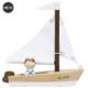Le Toy Van Dřevěná plachetnice s kapitánem