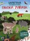 Sametová samolepková knížka - Divoká zvířata