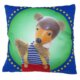 Kasperl Pezi: Polštář 30x30 cm - Pezi / modrý