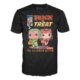 Funko POP Tee: Marvel - Scarlett Vision Halloween (velikost L)