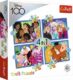 Puzzle Disney 100 let: Disneyho veselý svět 4v1