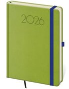 Diář 2026 denní A5 Praga - zelená