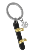 MTM Klíčenka - Snowboard a sněhová vločka