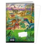 Sešit A5, 10 listů, typ 513 Jurassic Adventure