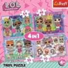 Puzzle LOL Surprise Seznamte se s panenkami 4v1