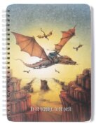 Kroužkový blok A5 Co mě nezabije, to mě posílí - čistý 50 listů