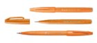 Popisovač Pentel Touch Brush - oranžový