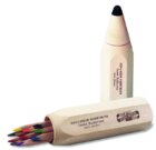 Koh-i-noor pastelky JUMBO v dárkové dřevěné dóze 10ks