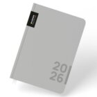 Diář A5 denní 2026 PASTELINI šedá