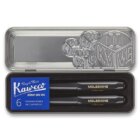 Sada plnicí pero a kuličkové pero Moleskine Kaweco - černá