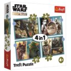 Puzzle Star Wars: Mandalorian 4v1 (35, 48, 54, 70 dílků)