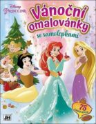 Vánoční omalovánky Princezna