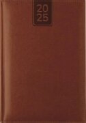 Diář 2025 Nebraska Brown, týdenní A5