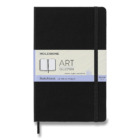 Skicář Moleskine - tvrdé desky, L - černý