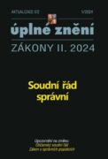 Aktualizace II/2 / 2024 - Soudní řád správní (e-kniha)