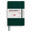 Weekly Planner 2026 Medium (A5) Forest Green