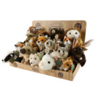 Displej exkluzivní plyš lesní zvířata ECO-FRIENDLY