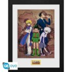 Hunter x Hunter Zarámovaný plakát - Key Art Map