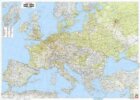 AKN 2201 Evropa nástěnná fyzická 1:3 500 000