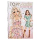 Kreativní sešit se samolepkami Top Model Summer Feeling