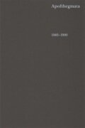 Apofthegmata 1983-1990