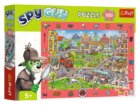 Puzzle s hledáním obrázků Spy Guy: Město 100 dílků