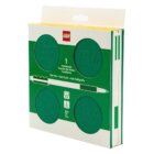 LEGO Zápisník s gelovým perem jako klipem a náhradní náplní - zelený