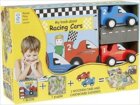 My Little Book about Racing Cars (Book, Wooden Toy 16-piece Puzzle)