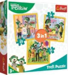Trefl Puzzle Treflíci - Být spolu je fajn 3v1 (20,36,50 dílků)